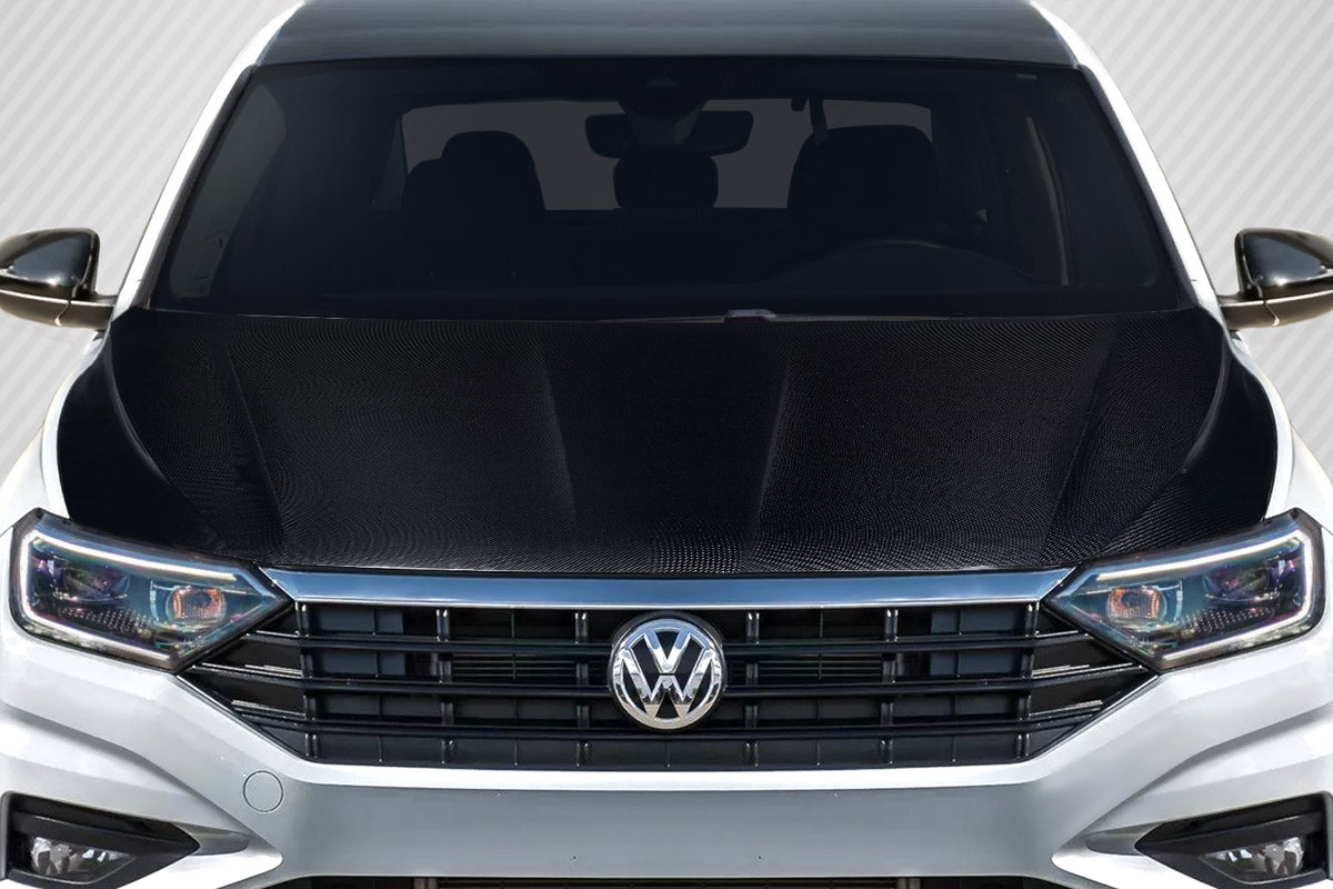 2019-2025 Volkswagen Jetta Carbon Creations OEM Look Hood - 1 Piece