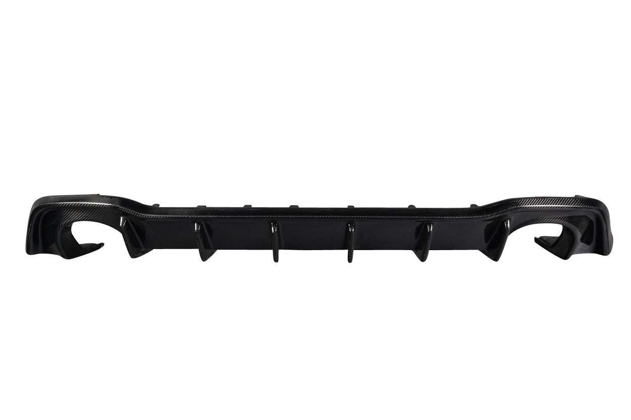 2022-2024 Volkswagen Golf GTI Carbon Creations Zamba Rear Diffuser - 1 Piece