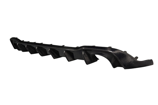 2022-2023 Volkswagen Golf GTI Carbon Creations Zamba Rear Diffuser - 1 Piece