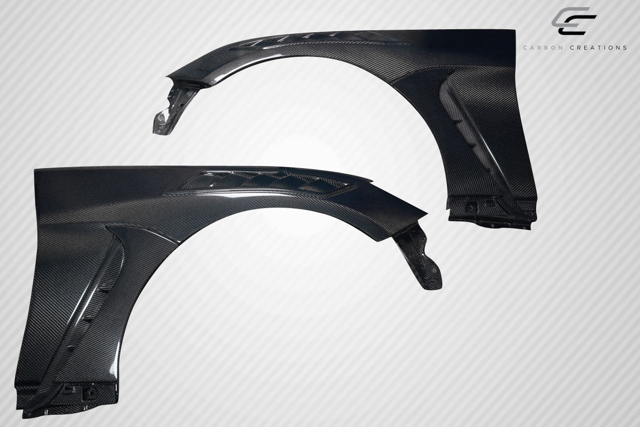 2022-2025 Toyota GR86 / Subaru BRZ Carbon Creations Vortex Front Fenders - 2 Pieces