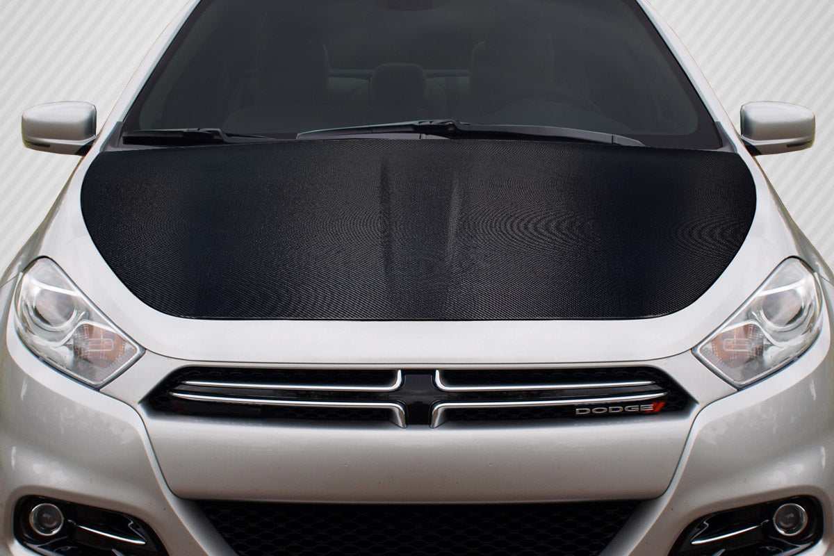 2013-2016 Dodge Dart Carbon Creations OEM Look Hood - 1 Piece (S)