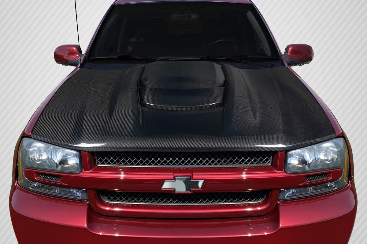 2002-2008 Chevrolet TBSS Trailblazer Carbon Creations ZR1 V2 Look Hood - 1 Piece tbss