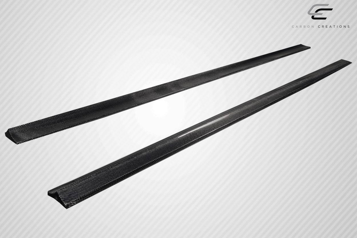 2008-2014 Mercedes C Class Carbon Creations Radian Carbon Fiber Side Skirts
