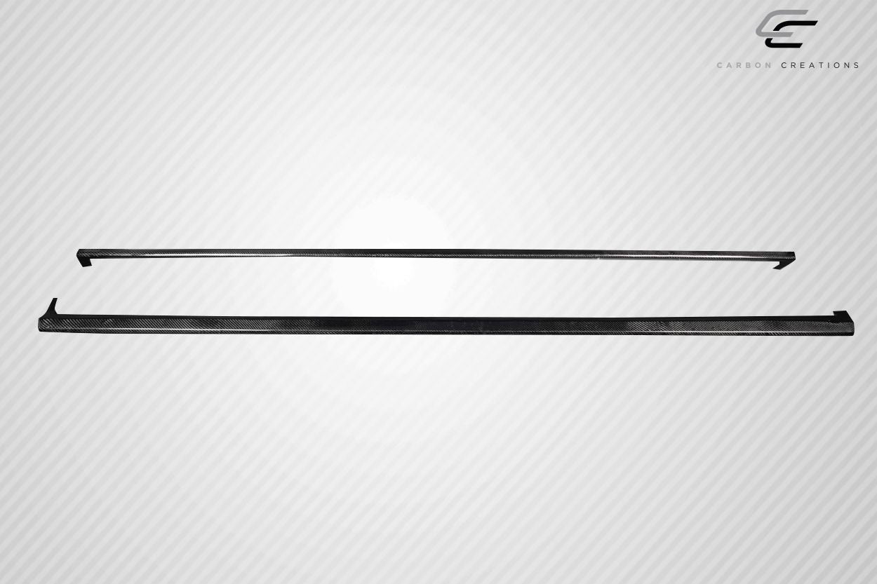 2008-2010 Subaru Impreza WRX Carbon Creations Ghost Side Skirt Rocker Panel Splitters - 2 Pieces (S)