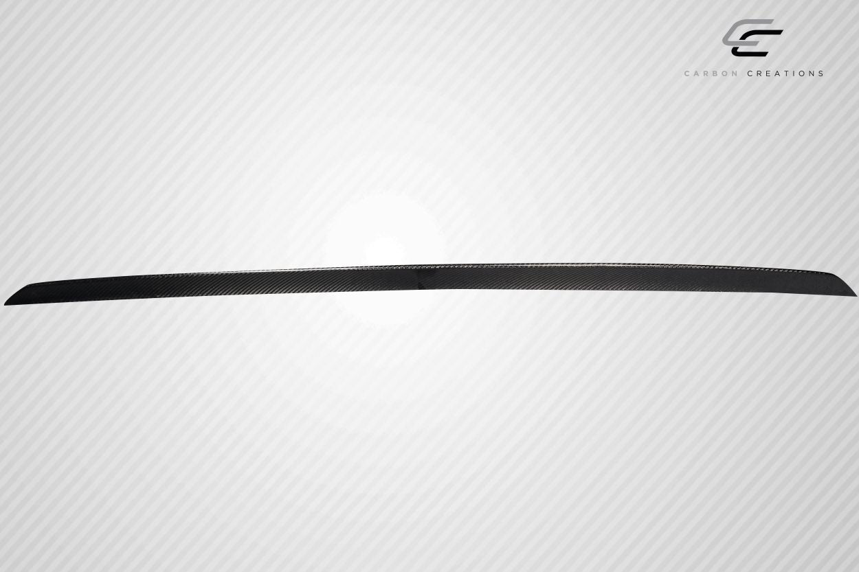 2019-2025 Porsche Cayenne Coupe Carbon Creations Turbo GT Look Rear Mid Wing Spoiler - 1 Piece
