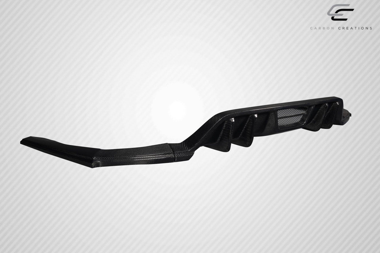 2019-2023 Genesis G70 Carbon Creations Meller Rear Diffuser - 3 Piece