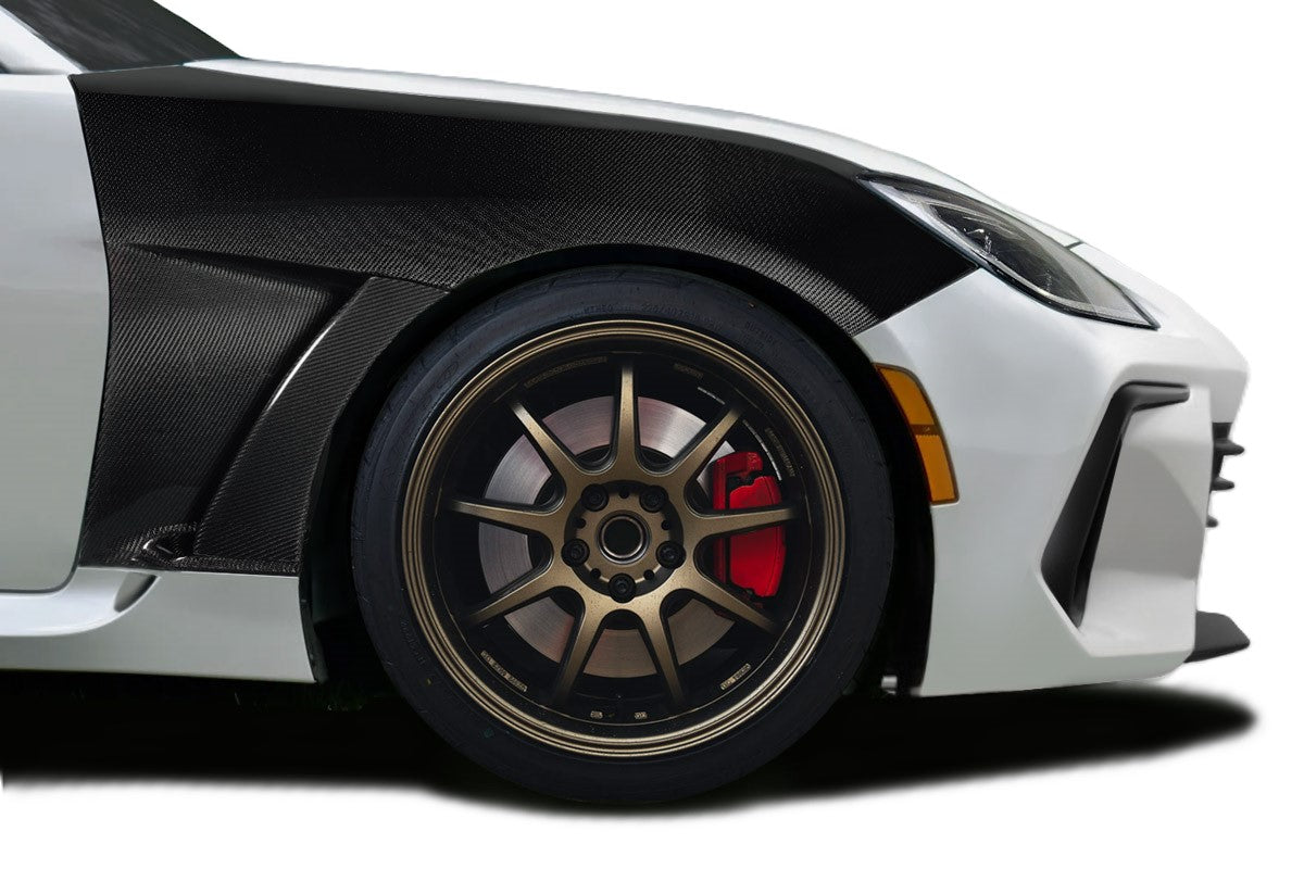 2022-2025 Toyota GR86 / Subaru BRZ Carbon Creations Kumei Front Fenders - 2 Pieces