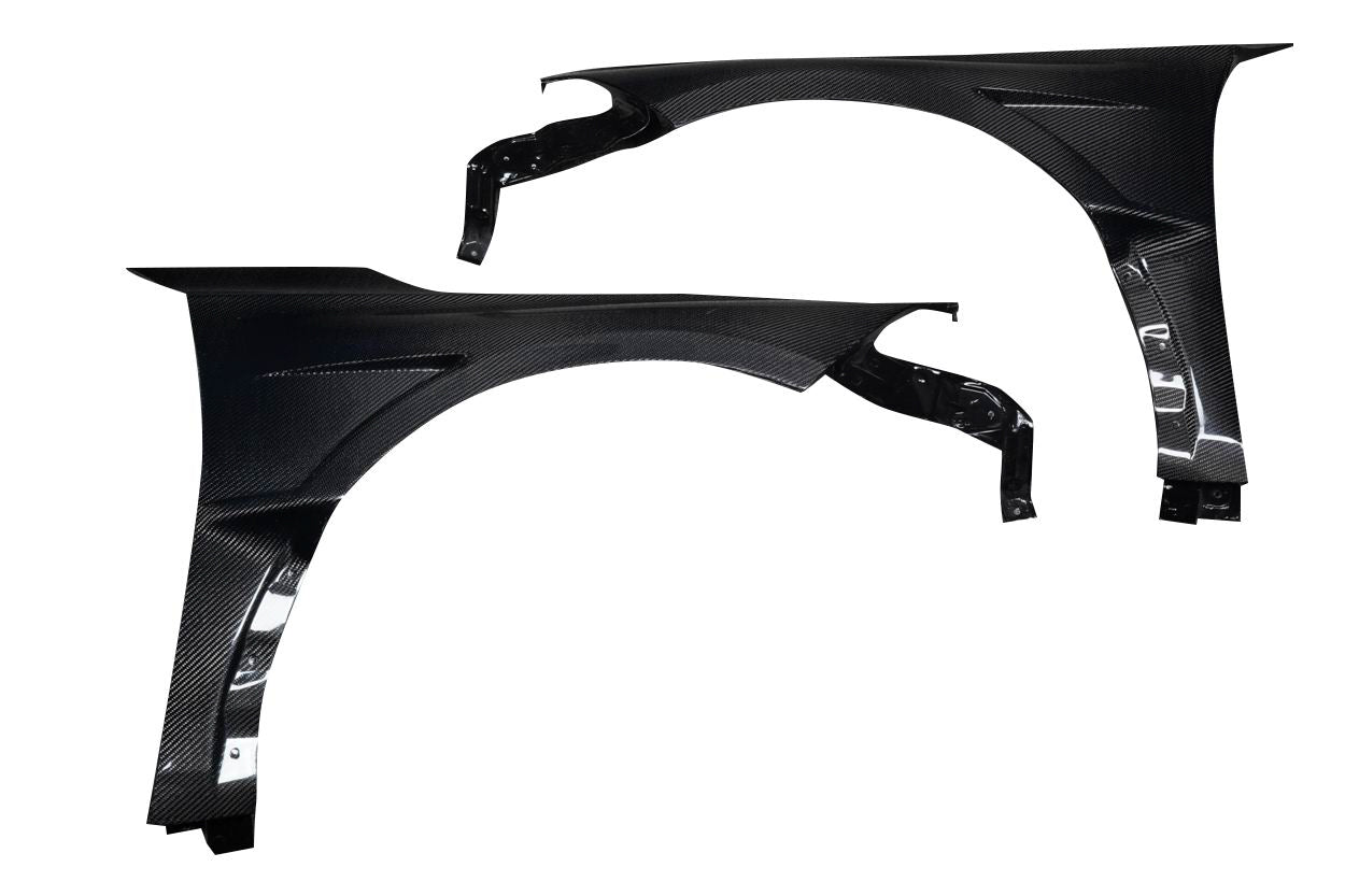2023-2025 Honda Civic Type R Carbon Creations Akora Front Fenders - 2 Pieces (S)