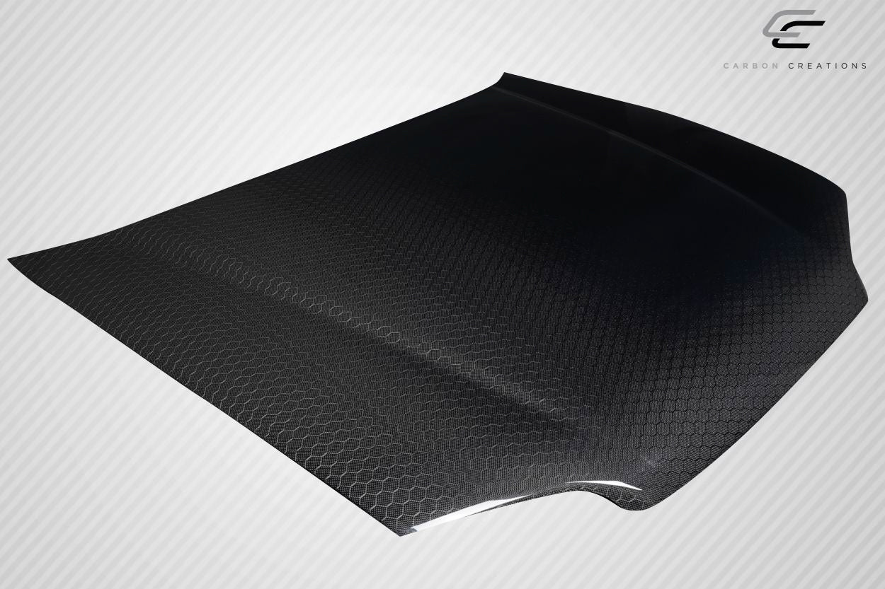 1992-1995 Honda Civic 2DR / HB Carbon Creations Geo6ix Dritech OEM Look Hood - 1 Piece