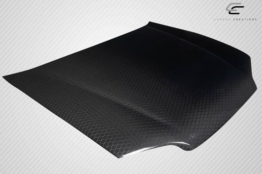 1992-1995 Honda Civic 2DR / HB Carbon Creations Geo6ix Dritech OEM Look Hood - 1 Piece