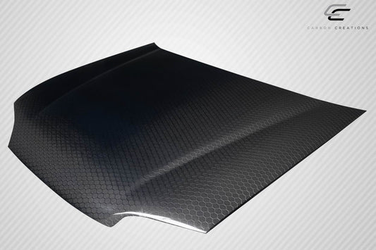 1992-1995 Honda Civic 2DR / HB Carbon Creations Geo6ix Dritech OEM Look Hood - 1 Piece