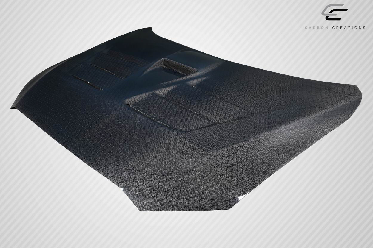2008-2017 Mitsubishi Lancer / Lancer Evolution 10 Lancer Carbon Creations Geo6ix Dritech GT Concept Hood - 1 Piece