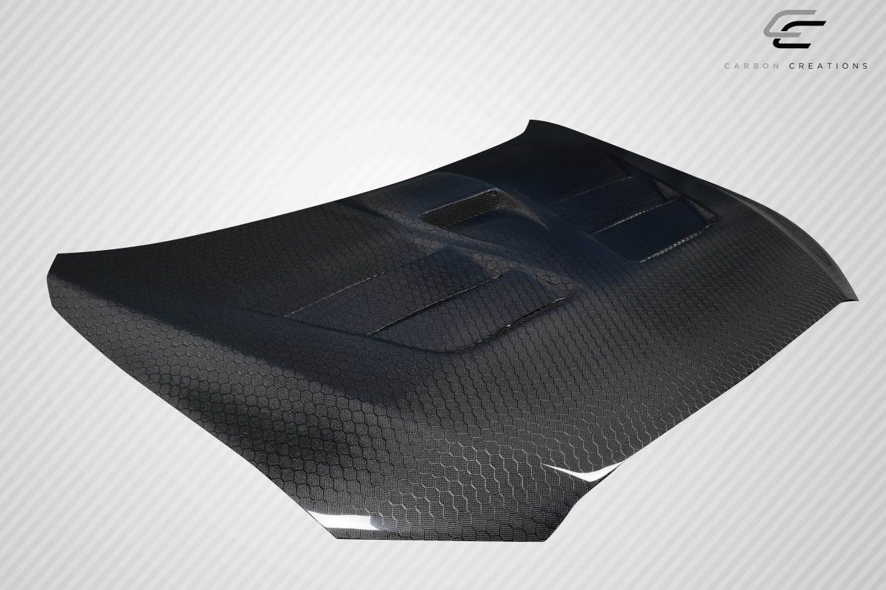 2008-2017 Mitsubishi Lancer / Lancer Evolution 10 Lancer Carbon Creations Geo6ix Dritech GT Concept Hood - 1 Piece