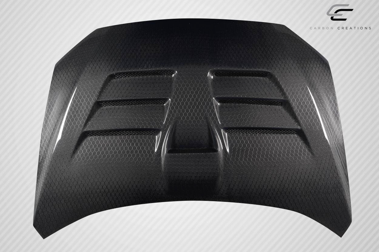 2008-2017 Mitsubishi Lancer / Lancer Evolution 10 Lancer Carbon Creations Geo6ix Dritech GT Concept Hood - 1 Piece