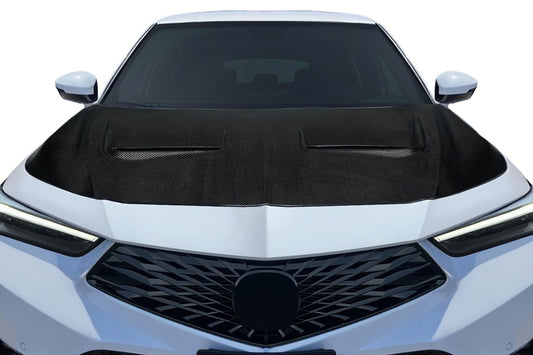 2022-2024 Acura Integra Carbon Creations Sakura Hood - 1 Piece