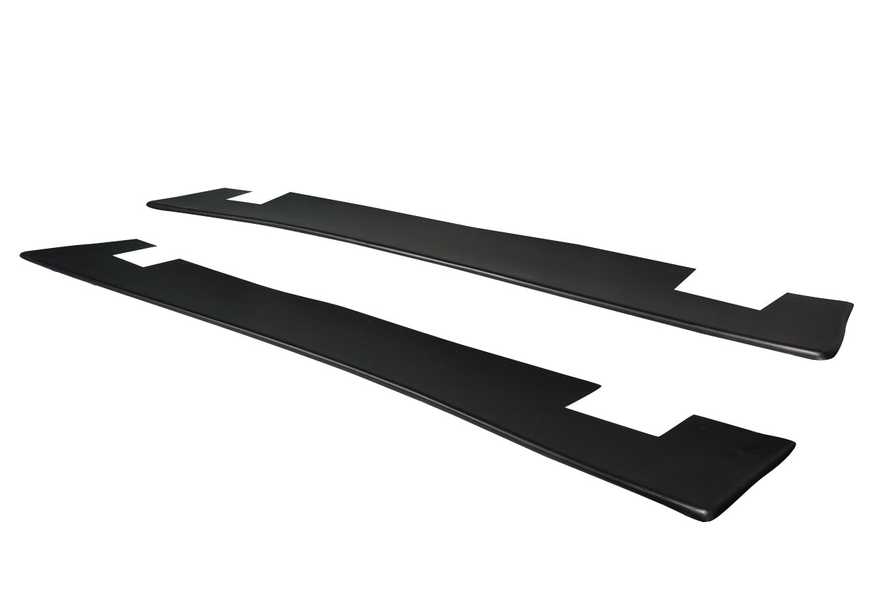 2008-2017 Mitsubishi Lancer / Lancer Evolution 10 Duraflex Vantix Side Skirt Rocker Panel Splitters - 2 Pieces (S)