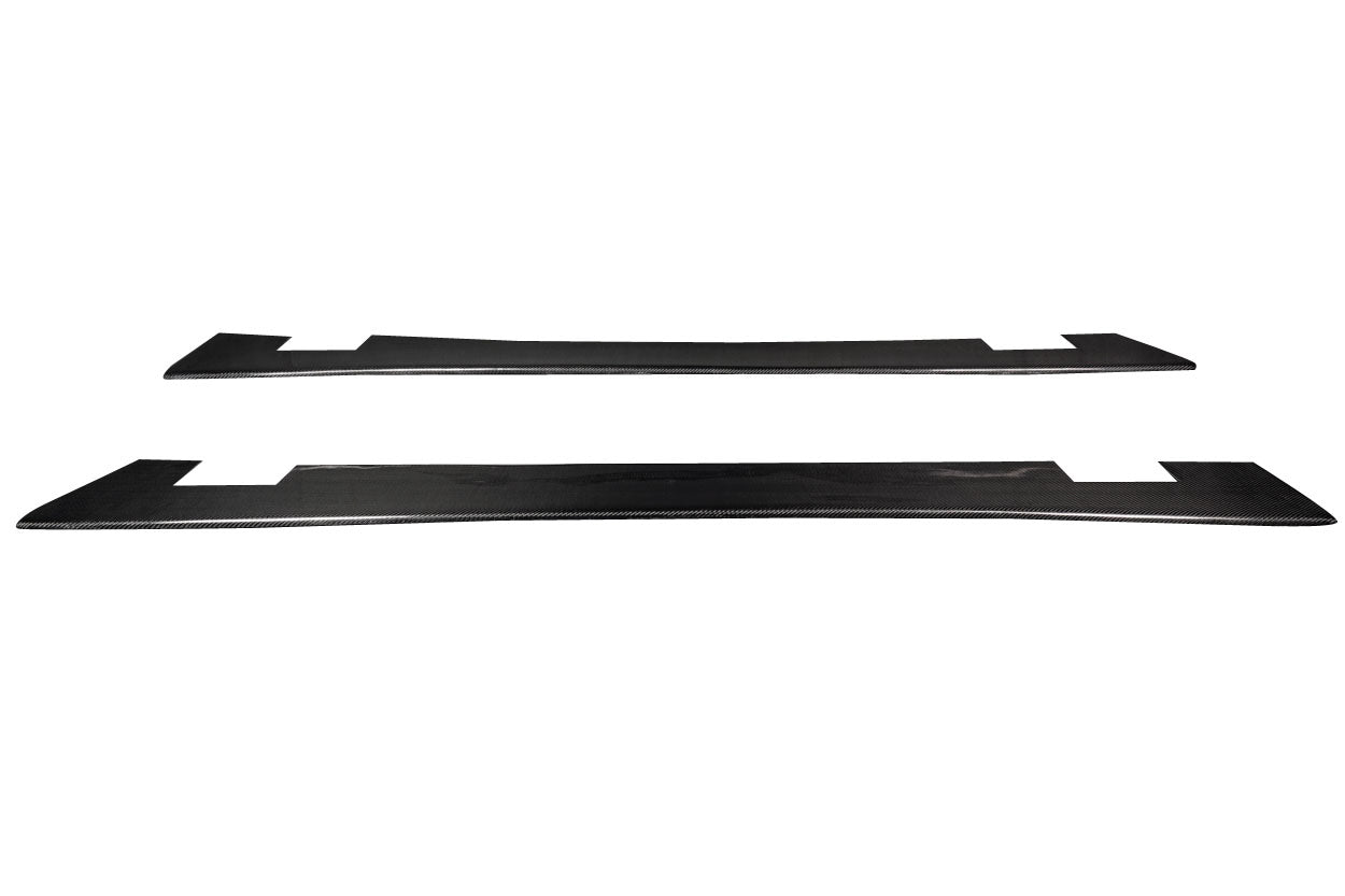 2008-2017 Mitsubishi Lancer / Lancer Evolution 10 Carbon Creations Vantix Side Skirt Rocker Panel Splitters - 2 Pieces (S)