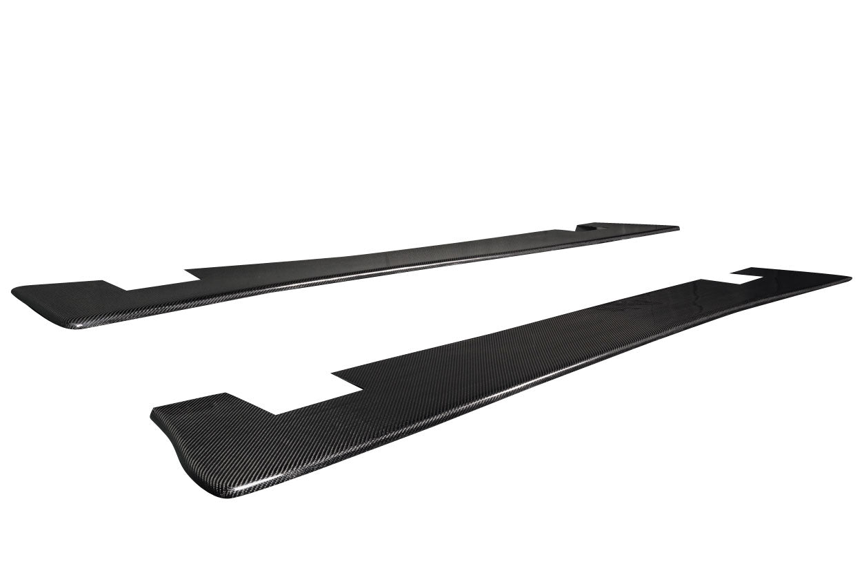 2008-2017 Mitsubishi Lancer / Lancer Evolution 10 Carbon Creations Vantix Side Skirt Rocker Panel Splitters - 2 Pieces (S)