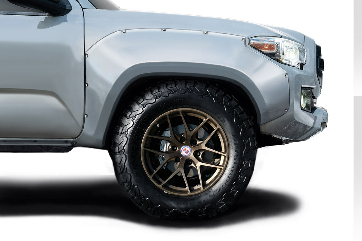 2016-2023 Toyota Tacoma Duraflex Circuit Front Fender Flares - 2 Piece (S)