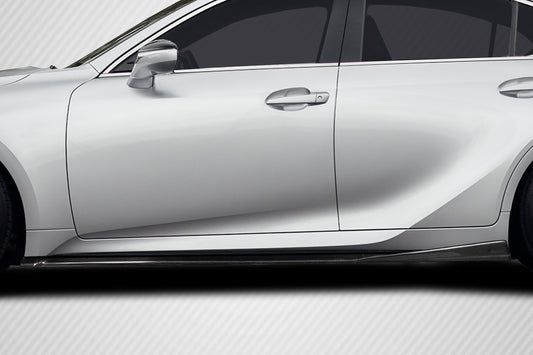 2021-2023 Lexus IS300 IS350 Carbon Creations Geisha Side Skirt Rocker Panels - 2 Pieces