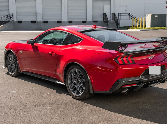 2024-UP MUSTANG S650 | CARBON FIBER GT500 REAR HIGH WING SPOILER