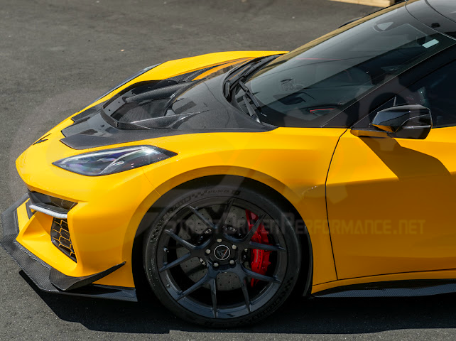 *IMPERFECTION / DISCOUNTED* 2020+ Corvette C8 | ZR1 Style Replica CARBON FIBER Front Hood