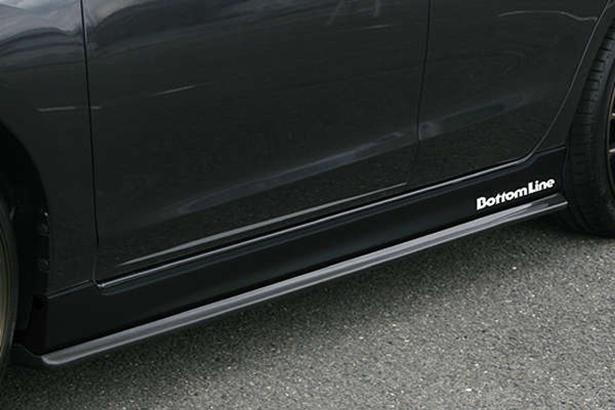 Charge Speed 2012-2015 Subaru Impreza Sedan GJ 4Dr Sedan Bottom Line Carbon Full Lip Kit with OEM Side Skirts Model