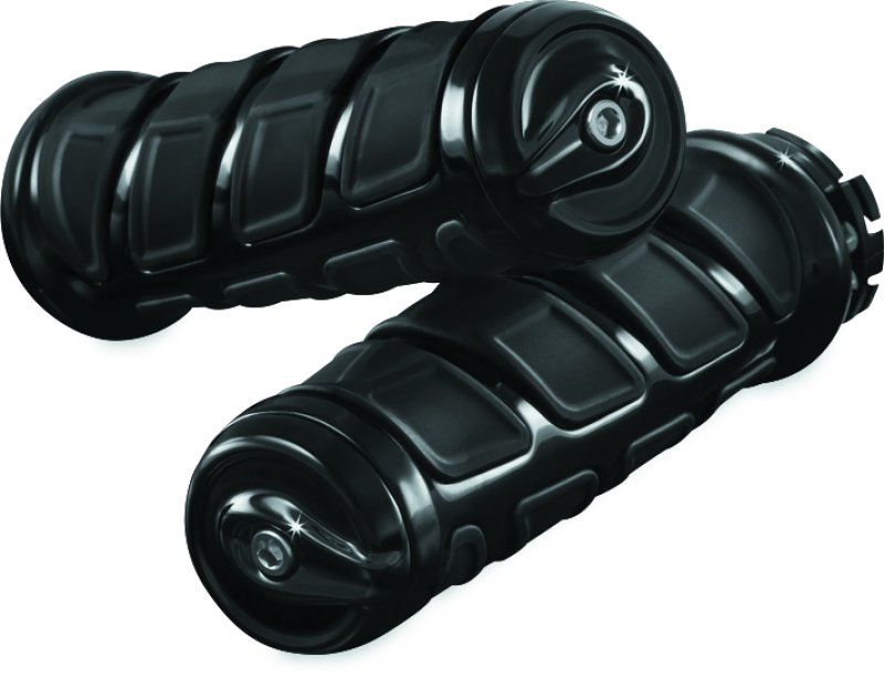 Kuryakyn Kinetic Grips Throttle-By-Wire Black