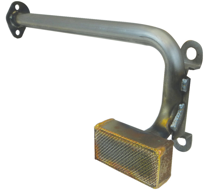 Moroso Ford 429-460 oil pump pick-up for engine lubrication, designed for Ford V8 motors, shown in the image.
