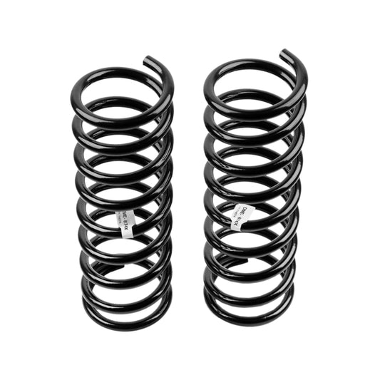 Front coilover spring for Land Cruiser II by Old Man Emu, heavy-duty coil spring designed for off-road vehicle suspension.