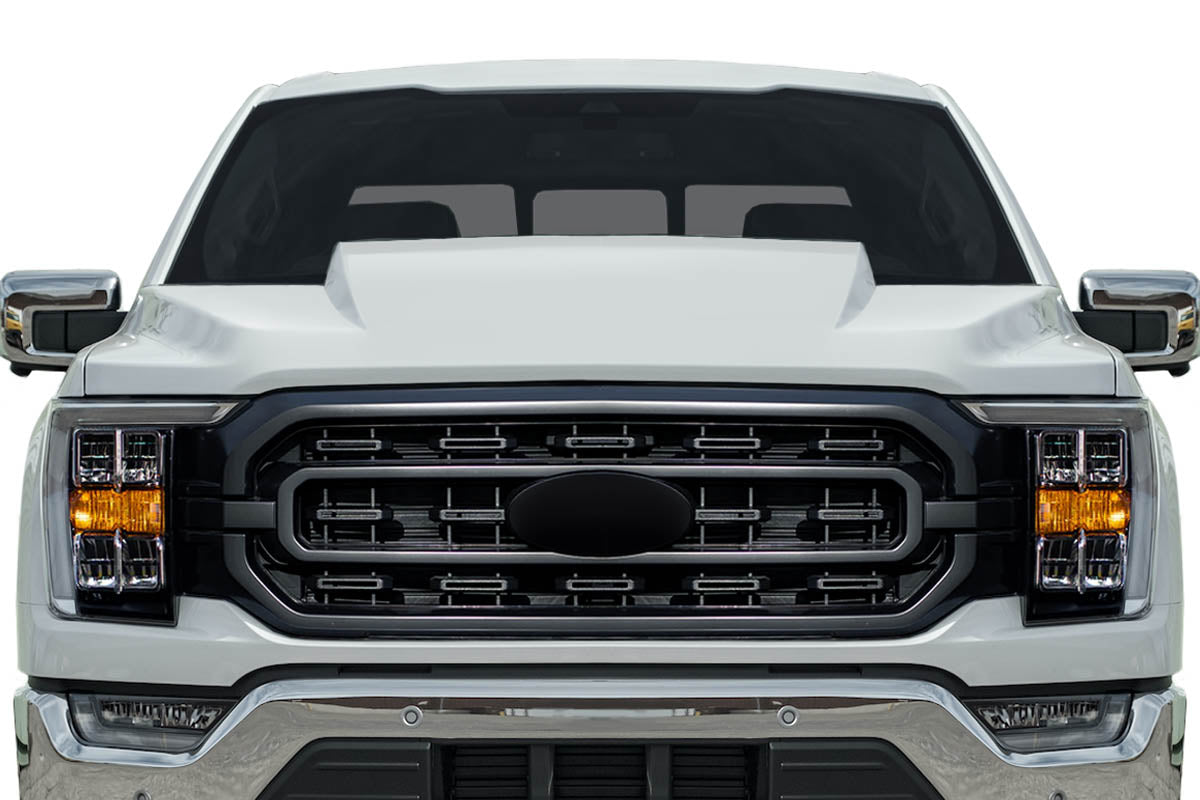 2021-2025 Ford F-150 Duraflex 3" Cowl Look Hood - 1 Piece