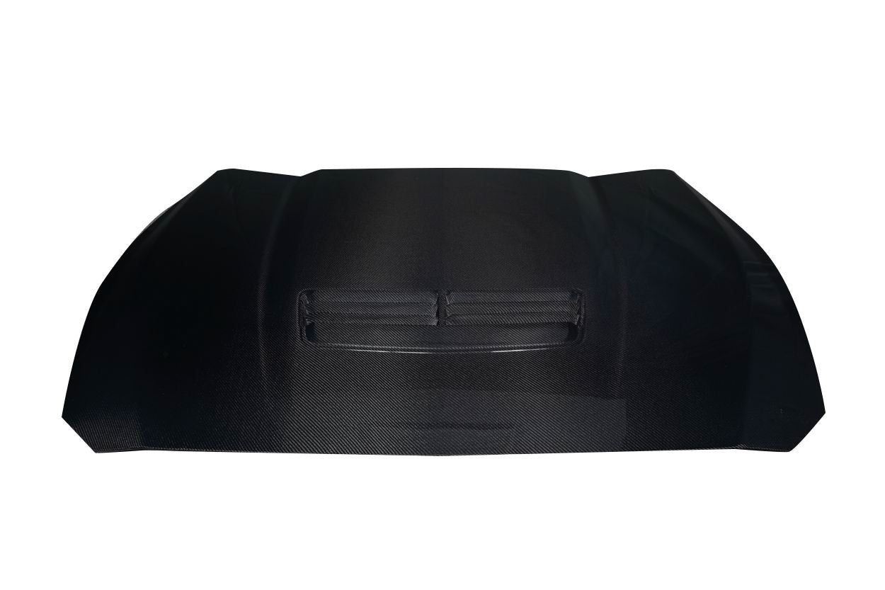 2024-2025 Ford Mustang Carbon Creations GT OEM Look Hood - 1 Piece