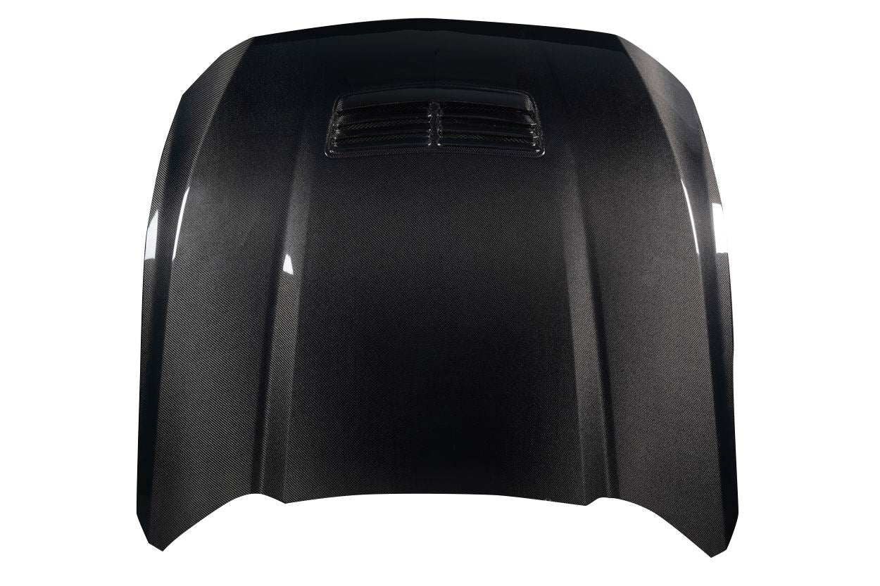 2024-2025 Ford Mustang Carbon Creations GT OEM Look Hood - 1 Piece