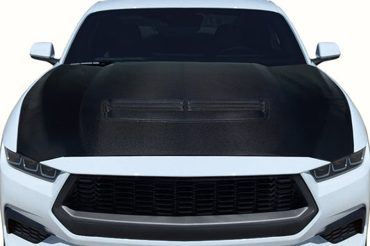 2024-2024 Ford Mustang Carbon Creations GT OEM Look Hood - 1 Piece