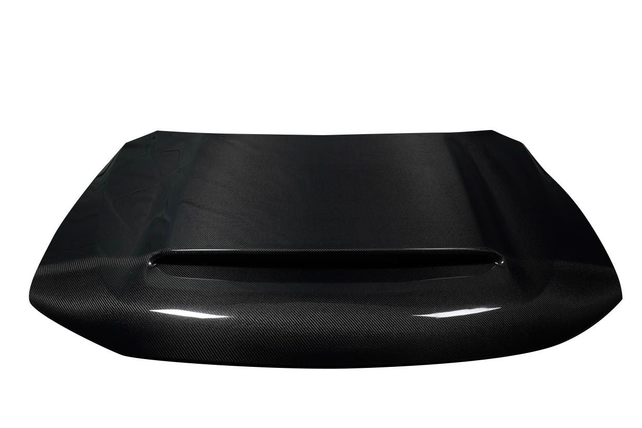 2014-2017 Dodge Durango Carbon Creations Demon Look Hood - 1 Piece