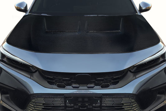2022-2023 Honda Civic Carbon Creations Kumei Hood - 1 Piece