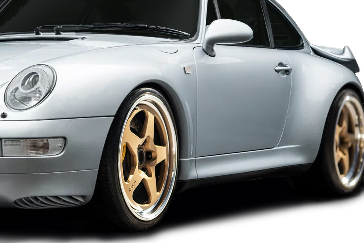 1995-1998 Porsche 911 Carrera 993 Duraflex OEM Look Side Skirt Rocker Panels - 2 Pieces