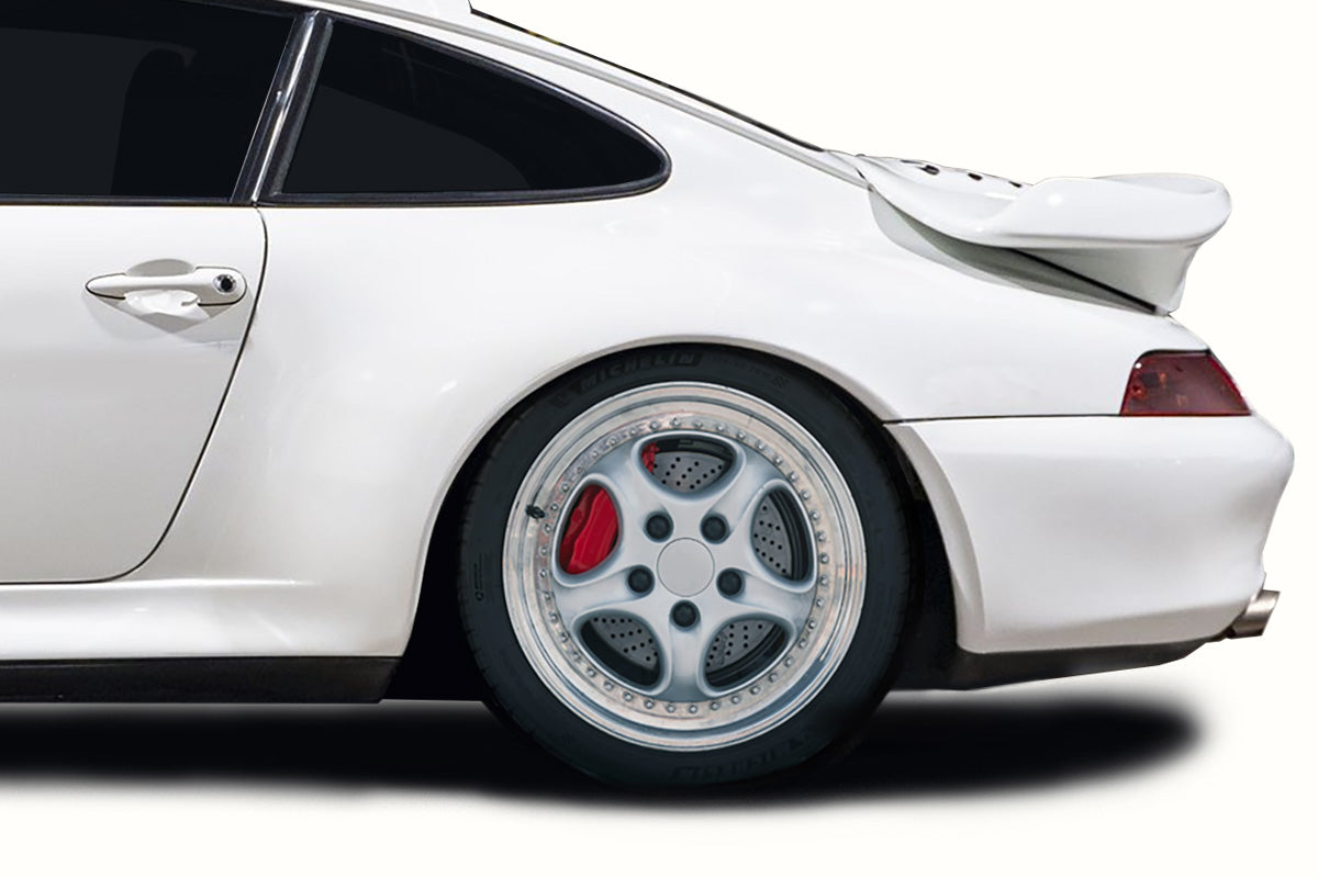 1995-1998 Porsche 911 Turbo 993 Duraflex OEM Look Rear Fenders - 2 Pieces