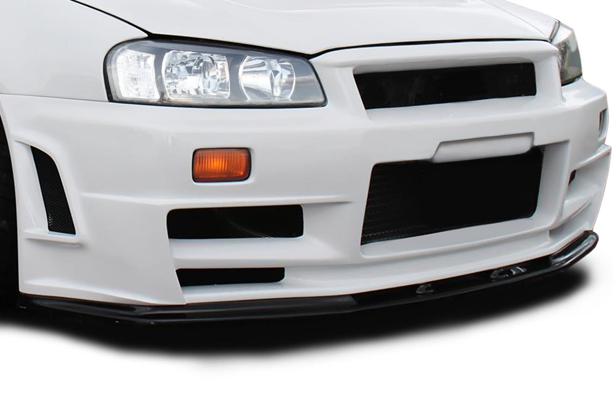 1999-2002 Nissan Skyline R34 GT-R Duraflex Z-Tune Look Front Bumper Cover - 1 Piece