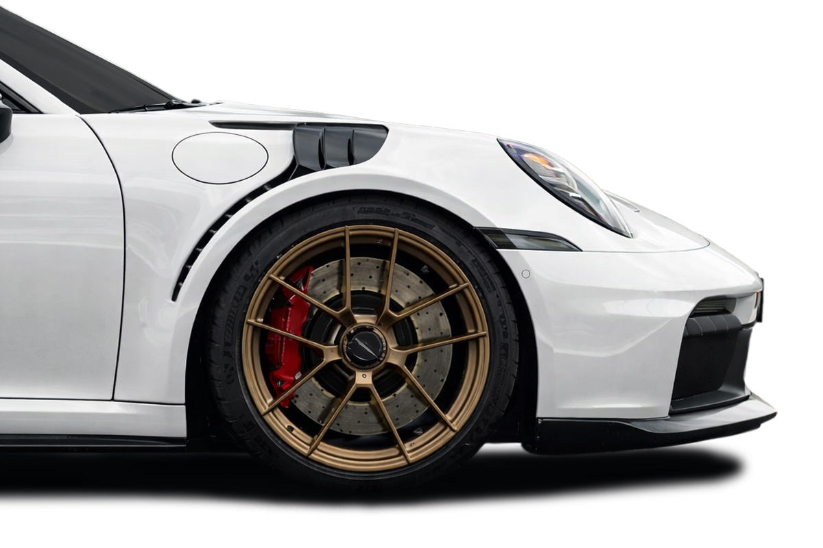 2020-2025 Porsche 911 Carrera 992 Duraflex F-Tech Front Fenders - 2 Piece