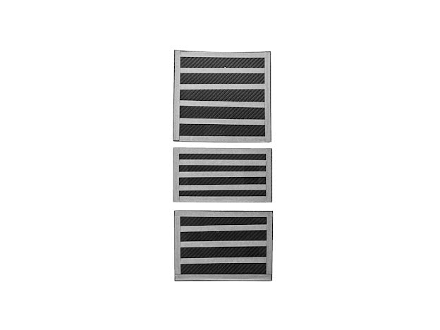 2024-UP TESLA MODEL 3 CARBON FIBER INTERIOR CENTRAL STORAGE BOX COVER