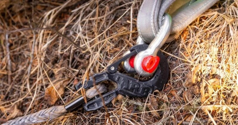 ARB winch hook for 10k and 12k winches, durable metal construction, designed for safe and secure towing or recovery.