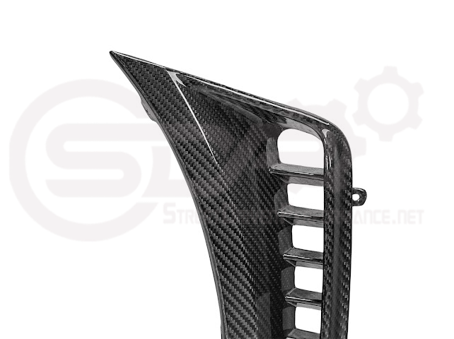 2025-Up Toyota GR Corolla | CARBON FIBER Bumper Side Air Inlet Vent Garnish Trim Pair