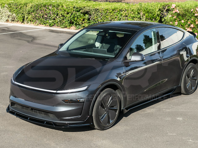 2025-UP TESLA MODEL Y | SDP TRACK STYLE SIDE SKIRTS ROCKER PANEL GROUND EFFECTS PAIR