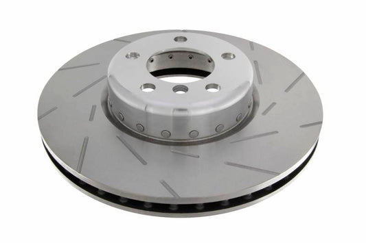 EBC blackdash sport slotted front brake rotors for BMW 528i F10 12-13, high-performance brake system, durable and ventilated.