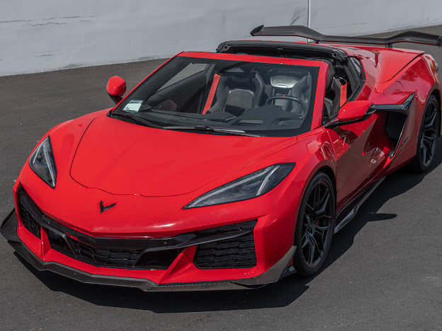 2023+ CHEVROLET CORVETTE C8 Z06 & E-RAY | CARBON FIBER FRONT SIDE CANARDS