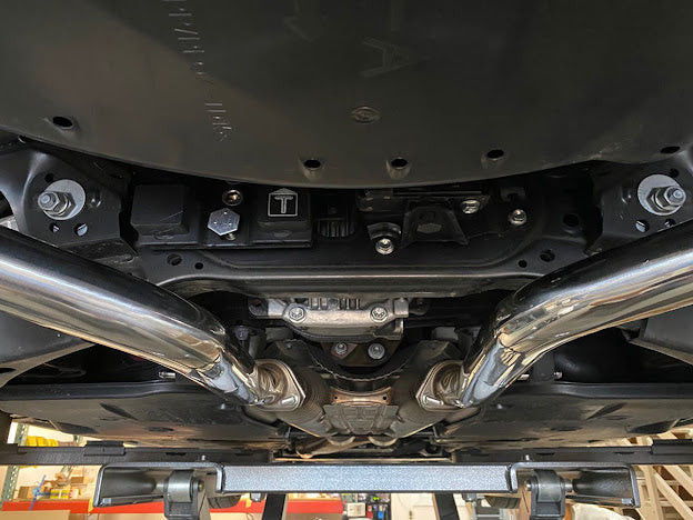 2017-2020 LEXUS IS200T IS300 IS350 MUFFLER DELETE AXLE BACK QUAD BURNT TIPS EXHAUST