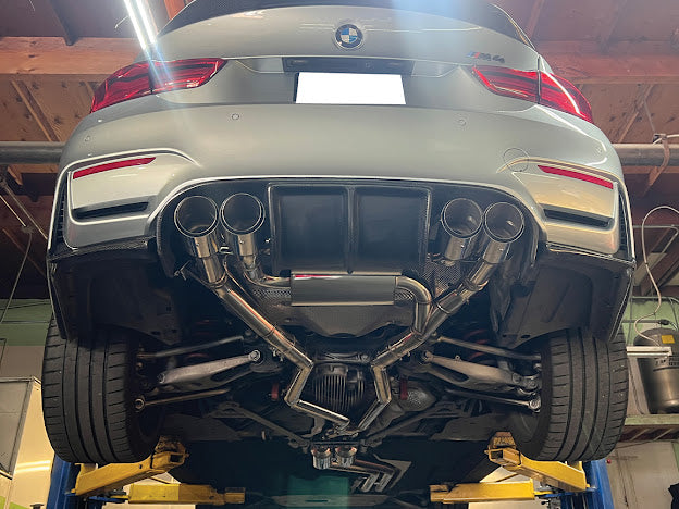 2015-2019 BMW F80 M3 & F82 / F83 M4 | RESONATED MID PIPE EXHAUST