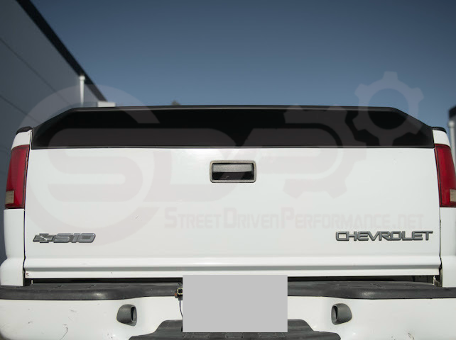 1994-2004 Chevrolet S-10 Street Series MATTE BLACK Rear Tailgate Trunk Spoiler Wing
