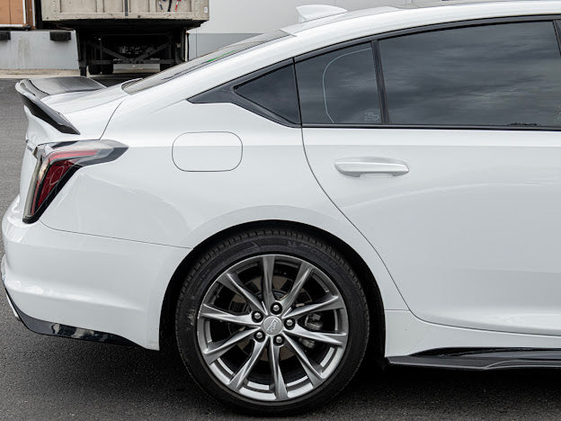 2020-Present Cadillac CT5 Sport / CT5-V / CT5-V Blackwing | Blackwing Style CARBON FIBER Rear Trunk Spoiler Wing